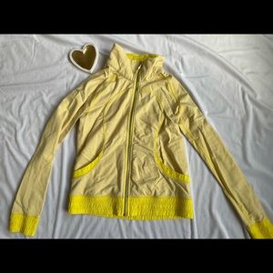Lululemon yellow sweatshirt